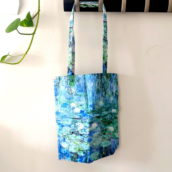 Handbags - Claude Monet Water Lilies Canvas bag